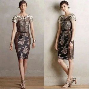 Byron Lars Beguile Brocade Anthropologie Dress 0
